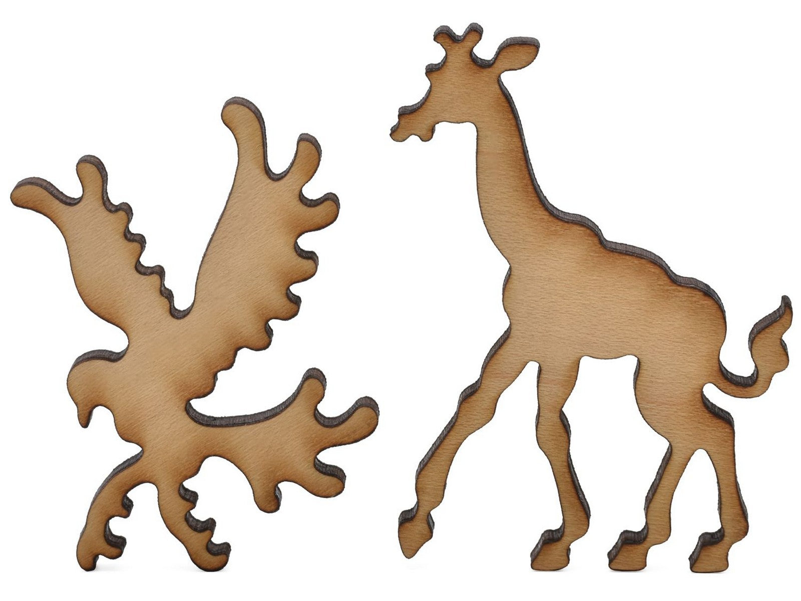 The Lion and Bird Kid's Wooden Jigsaw Puzzle | Liberty Puzzles