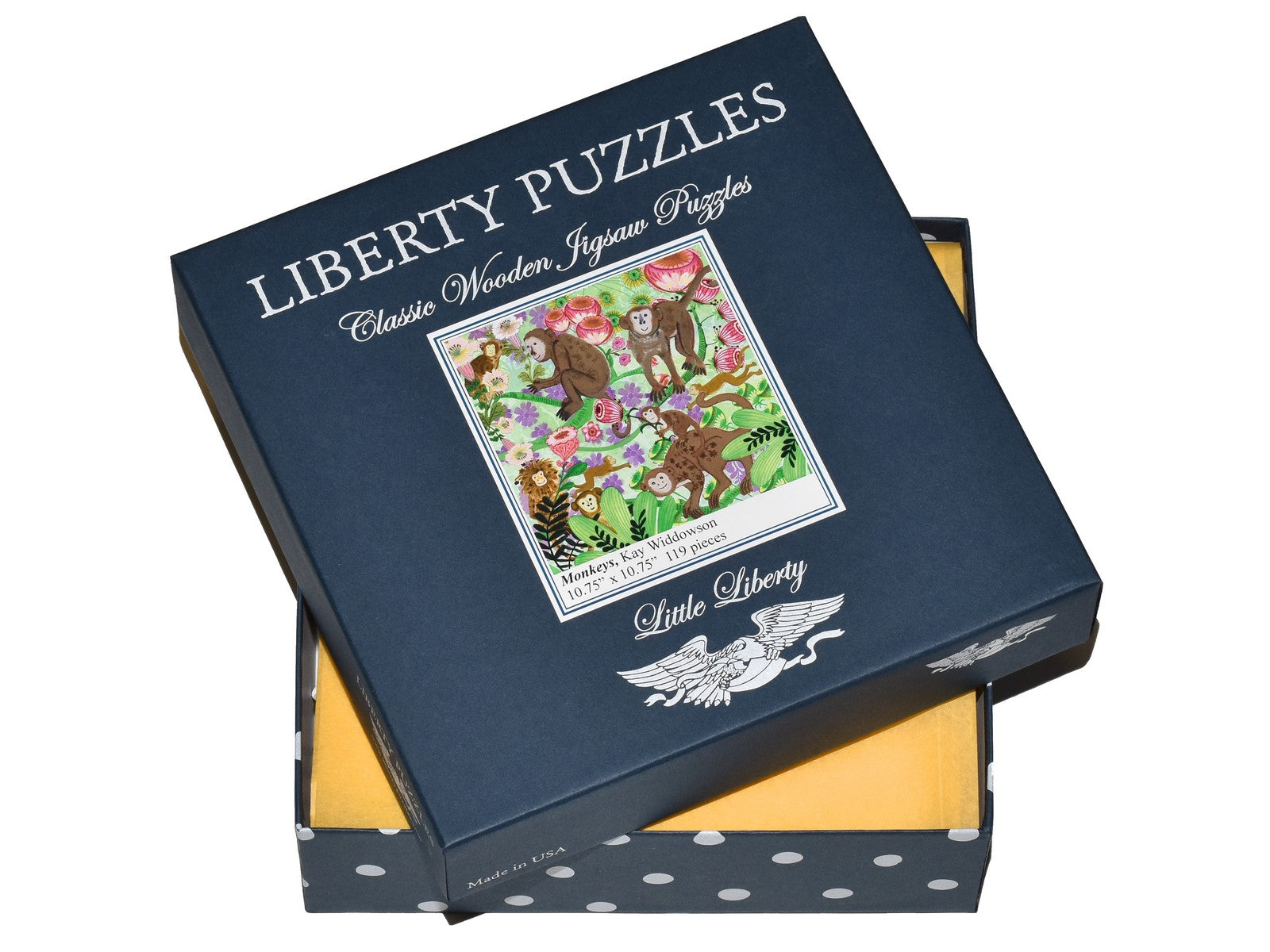 Monkeys Kid's Wooden Jigsaw Puzzle | Liberty Puzzles