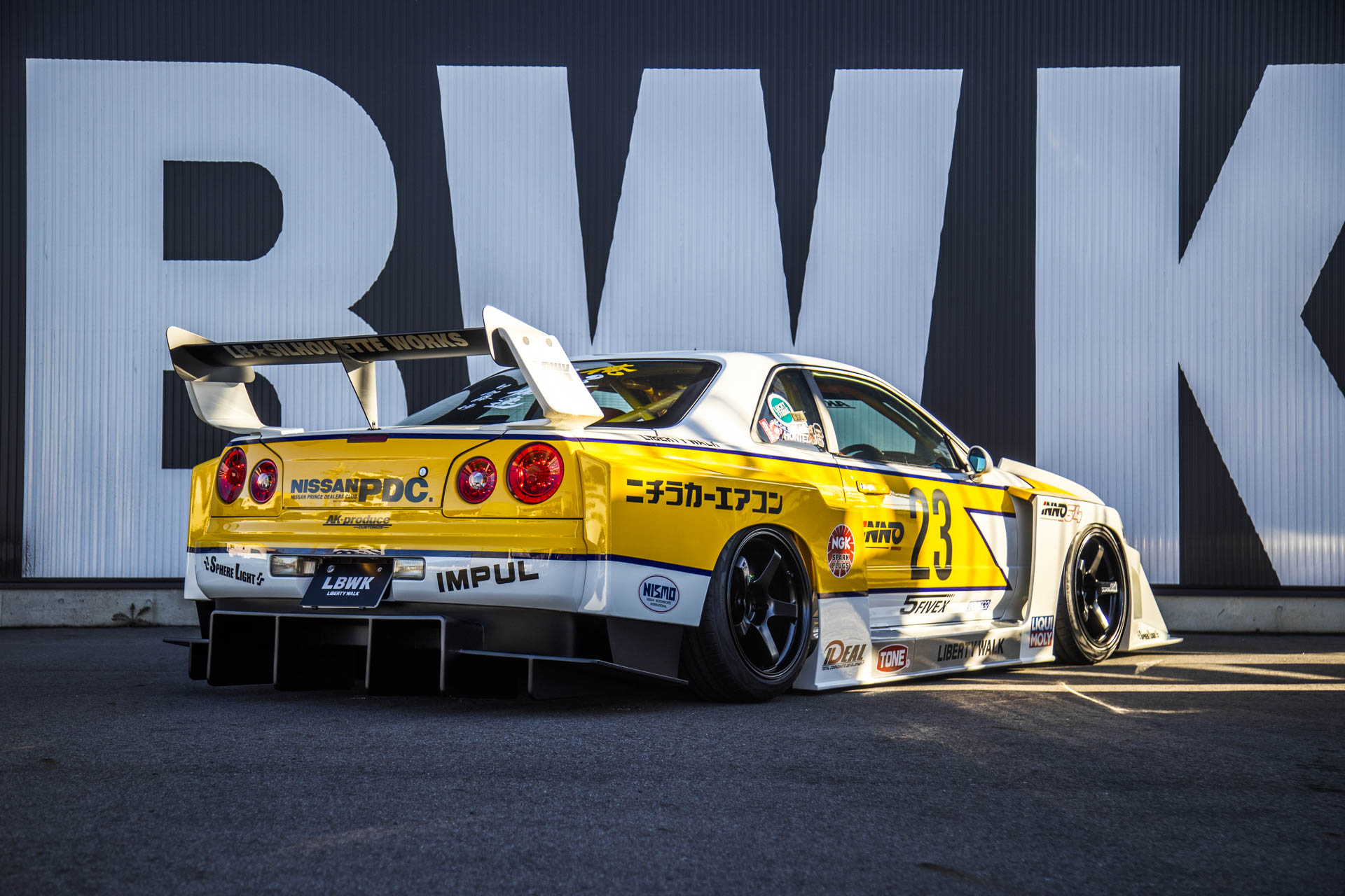 LB-ER34 Super Silhouette SKYLINE Full Complete - LIBERTY WALK