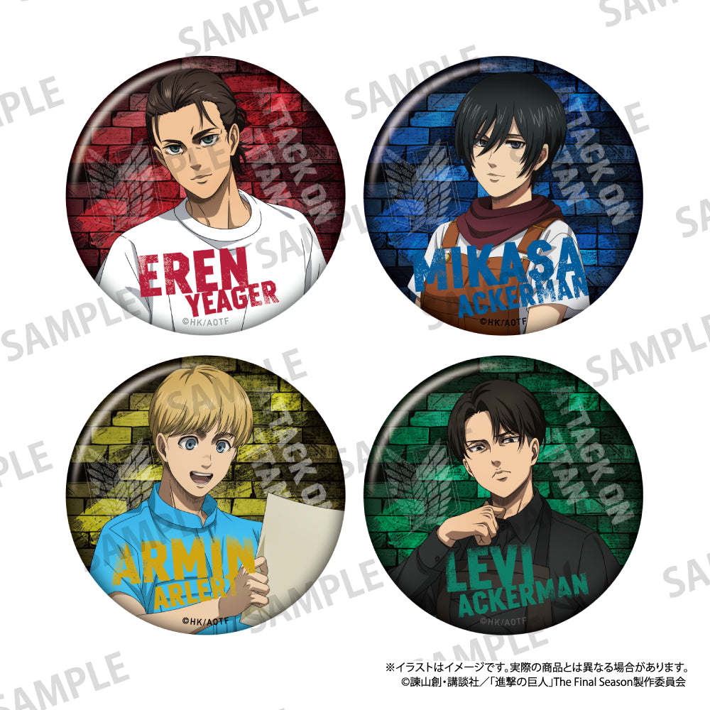 丸缶バッジ アルミン・アルレルト（DIY）｜進撃の巨人 – LIBERTAS