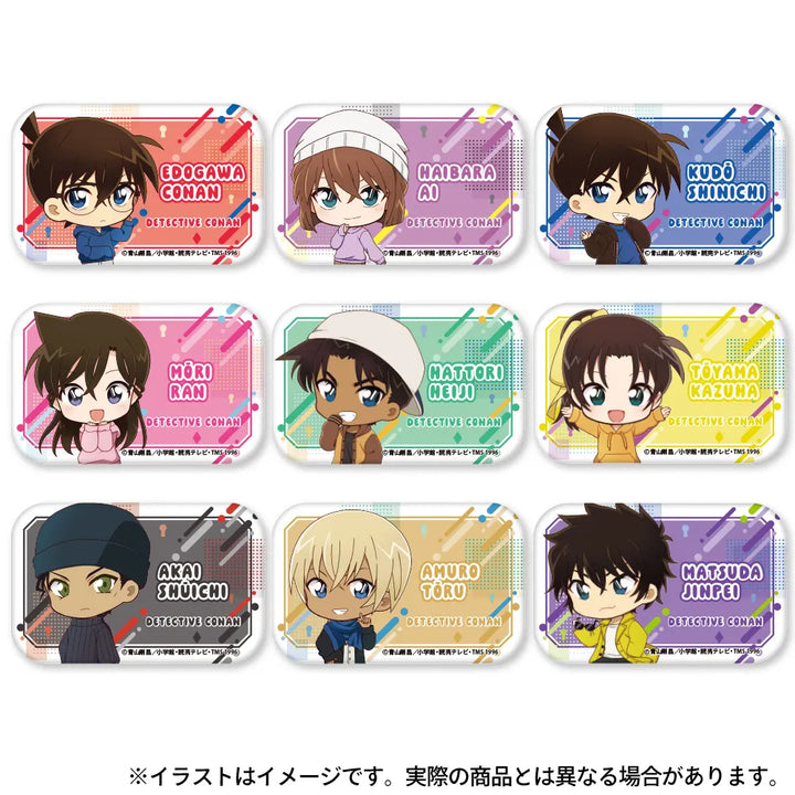スクエア缶バッジ 服部平次SD｜名探偵コナン – LIBERTAS DREAM