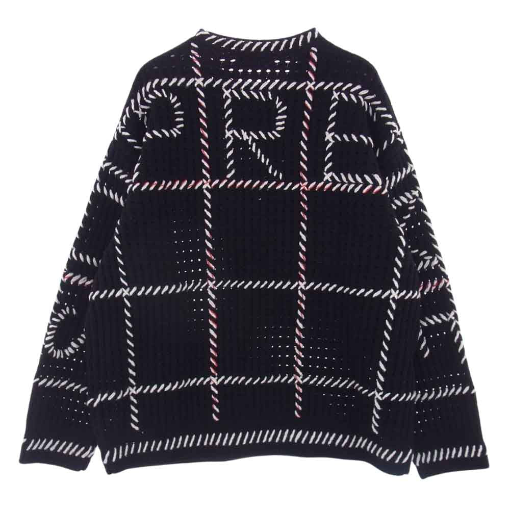Supreme シュプリーム 23SS QUILT STITCH SWEATER キルト ステッチ