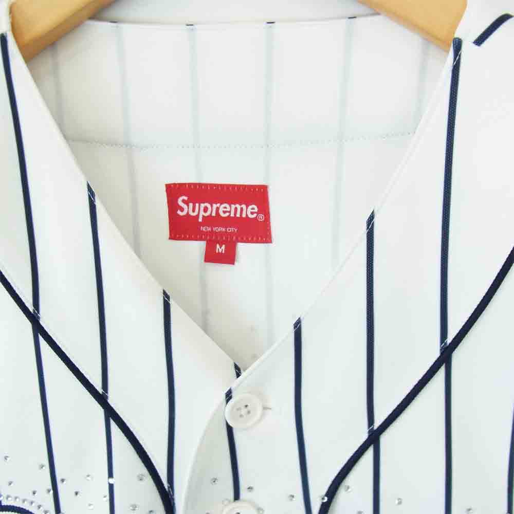Supreme シュプリーム 20SS Rhinestone Baseball Jersey