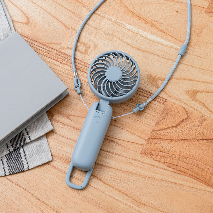 大風量ダブルファン カラビナ付 LCAF001 | Life on Products(ライフ