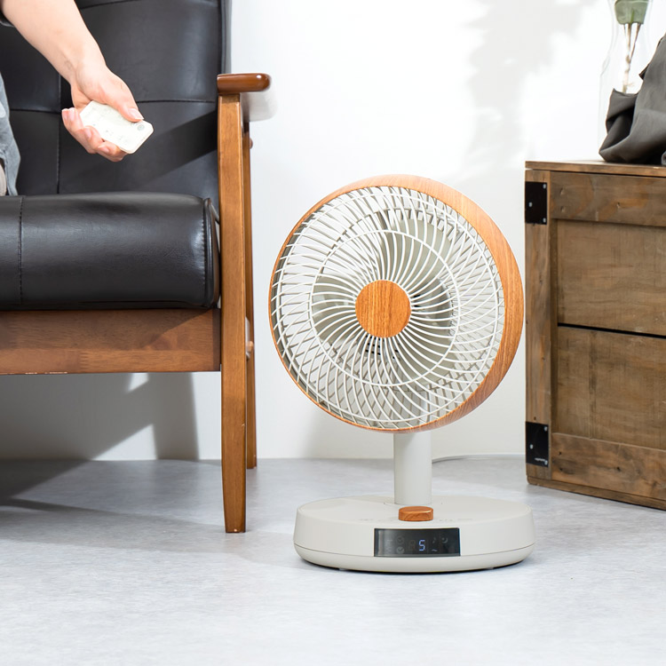 DC 3Dサーキュレーター リモコン付 PR-F076 | PRISMATE(プリズメイト)