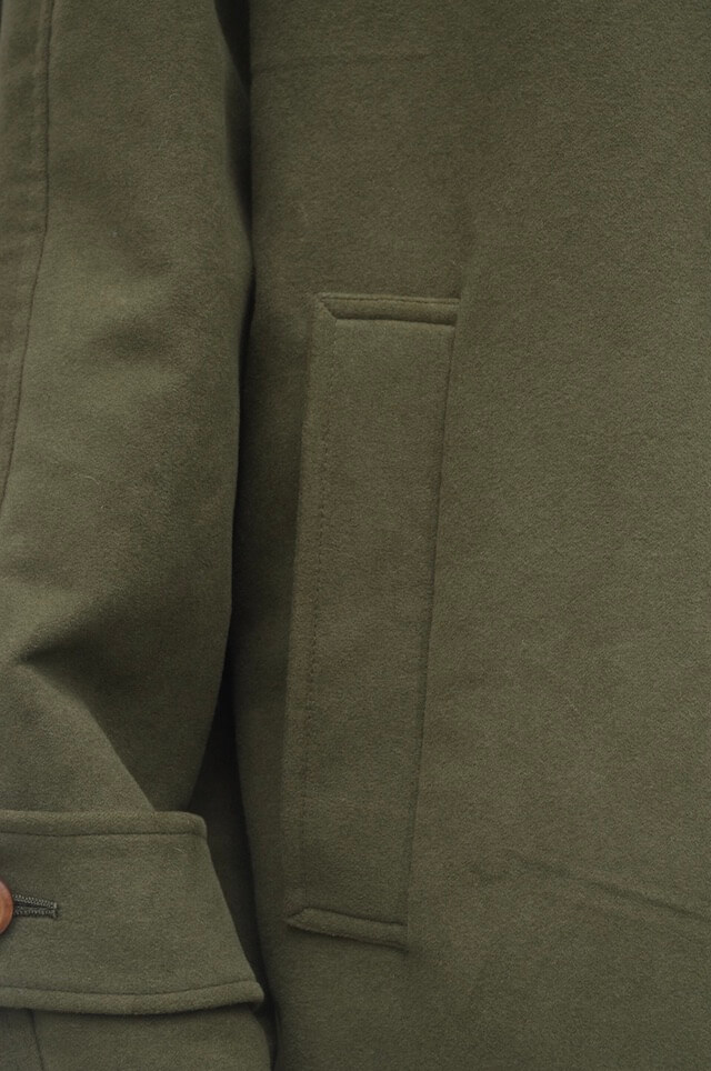 ラグランスリーブコートのオーダーメイド｜メンズオーダーコート｜武蔵