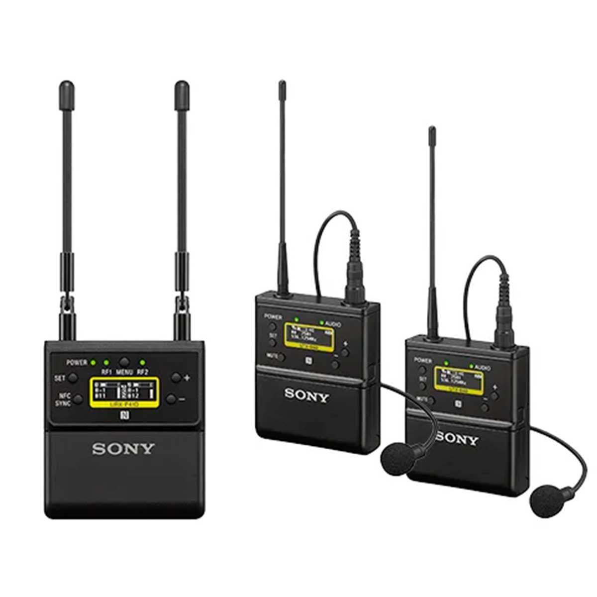 SONY ワイヤレスピンマイク URX-P41D + UTX-B40×2（SMAD-P5付属