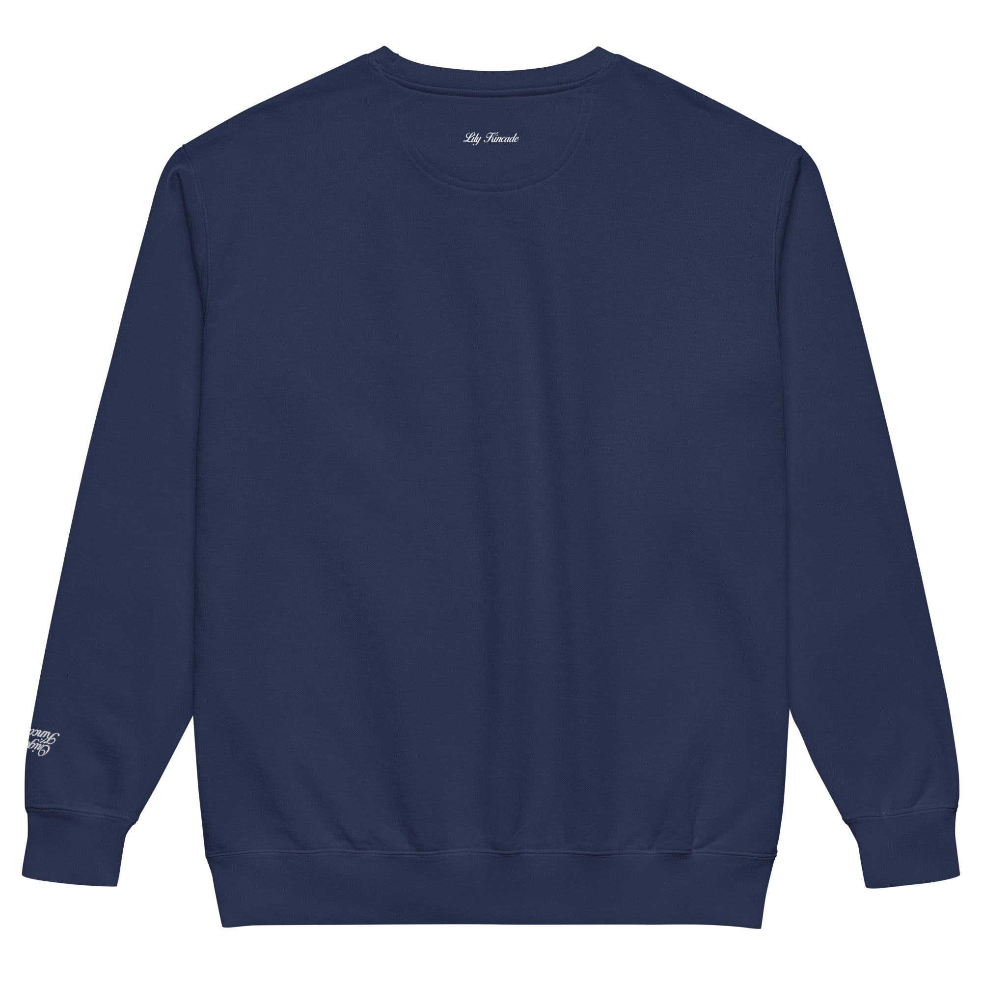 I Heart LK Navy Heavyweight Crewneck Sweatshirt – Lily Kincade
