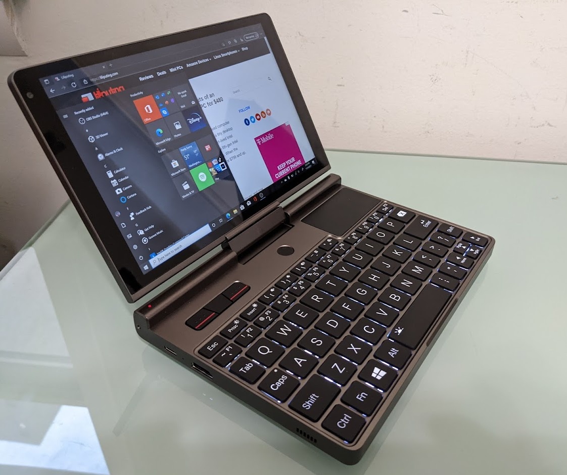 GPD Pocket 3 benchmarks (mini-laptop with a Core i7-1195G7