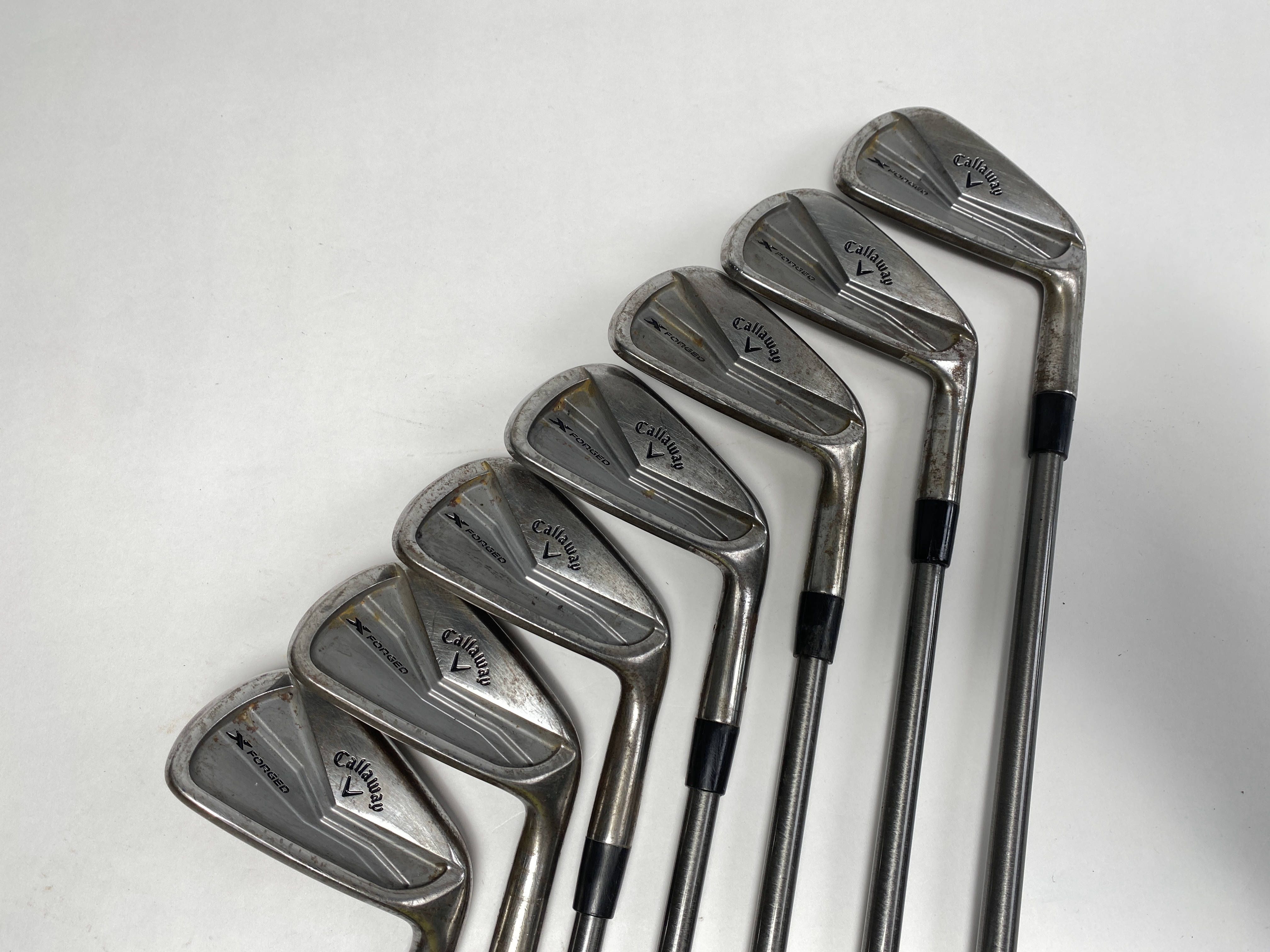 Callaway X Forged '24 Raw Japan Iron Set 4-PW AeroTech SteelFiber