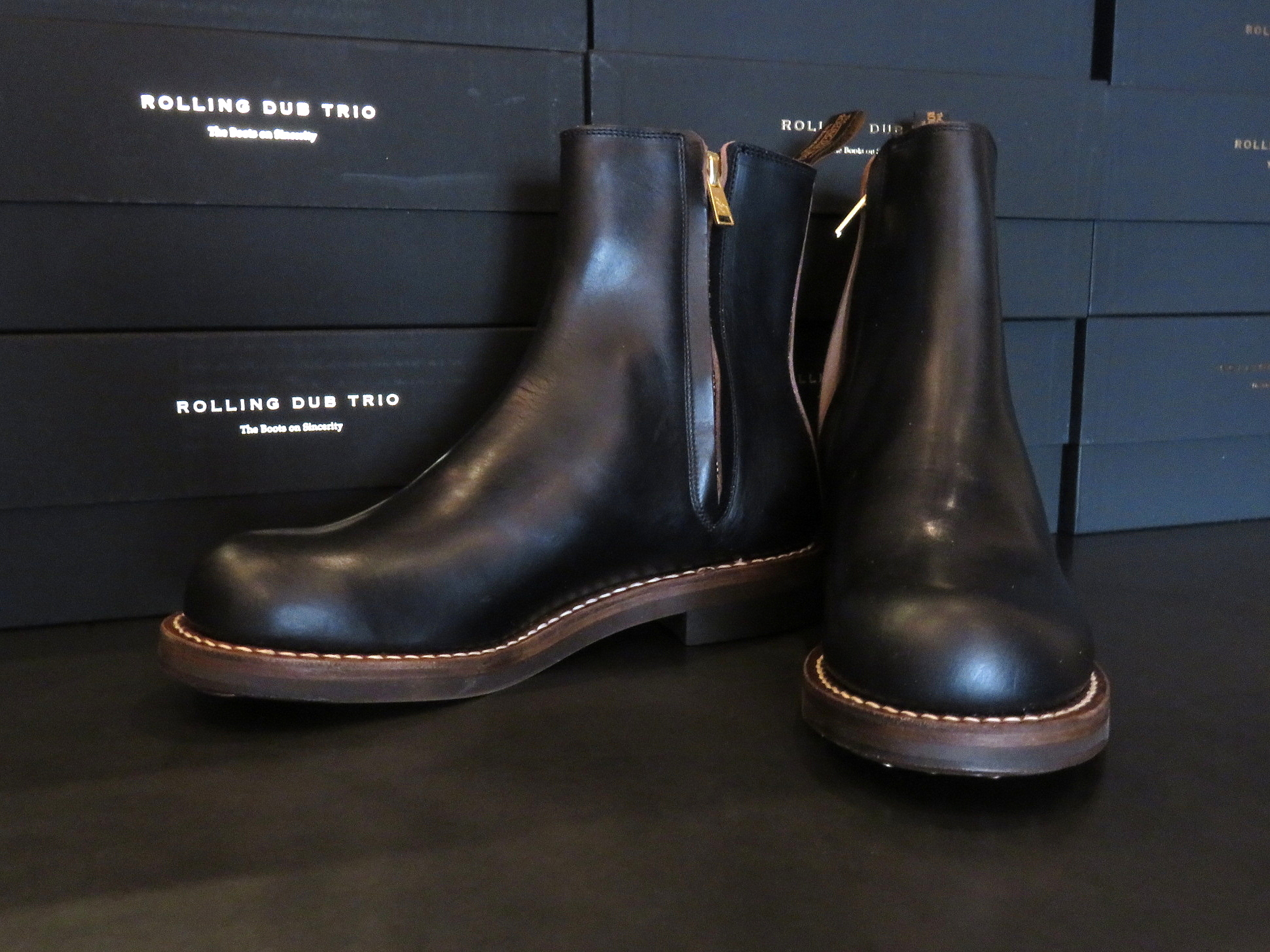 ROLLING DUB TRIO(ローリングダブトリオ) CASPER(Black Chromexcel