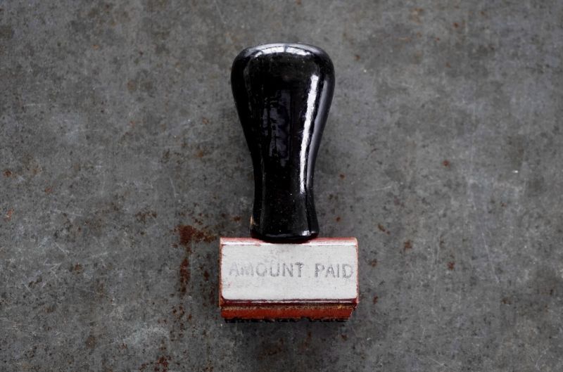 U.S.A.antique STAMP アメリカアンティーク スタンプ オフィス事務