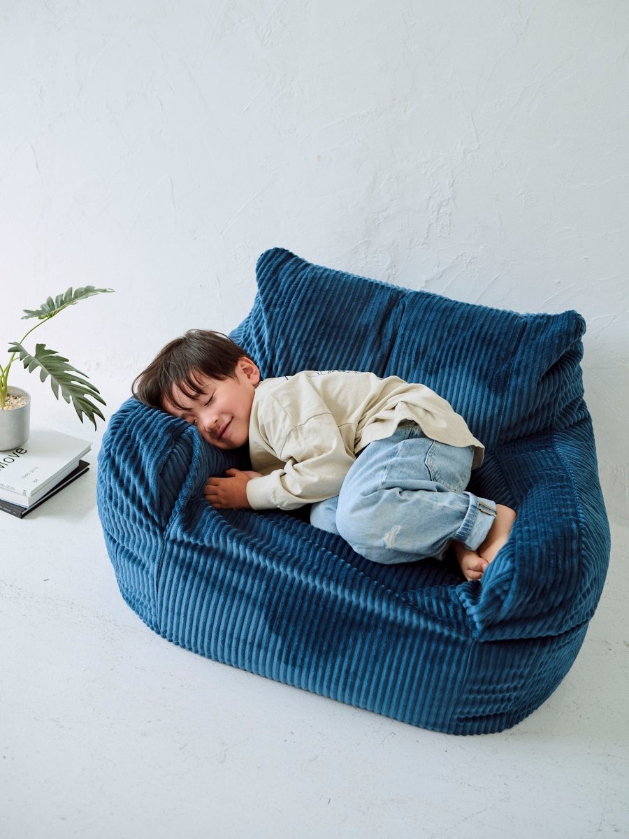 LOOSY 1人掛けビーズソファ ネイビー LOOSY 1人掛けビーズソファ Navy