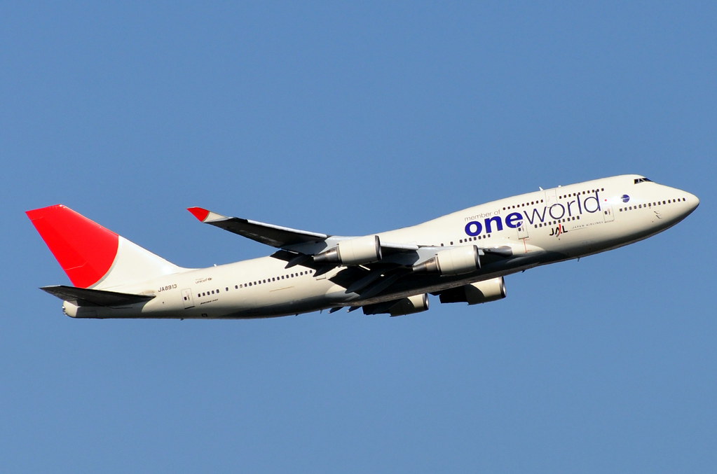 JAL Japan Airlines - Boeing 747-400 - JA8913 - oneworld - … | Flickr