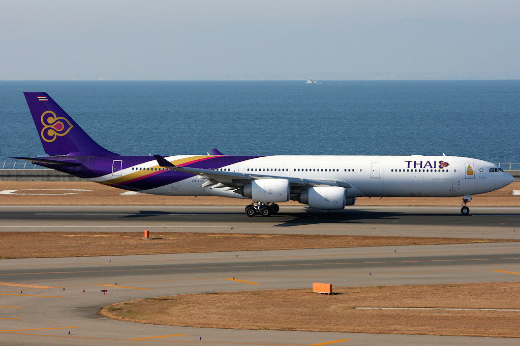 Thai Airways | Airbus A340-500 | HS-TLC | Nagoya Chubu | Flickr