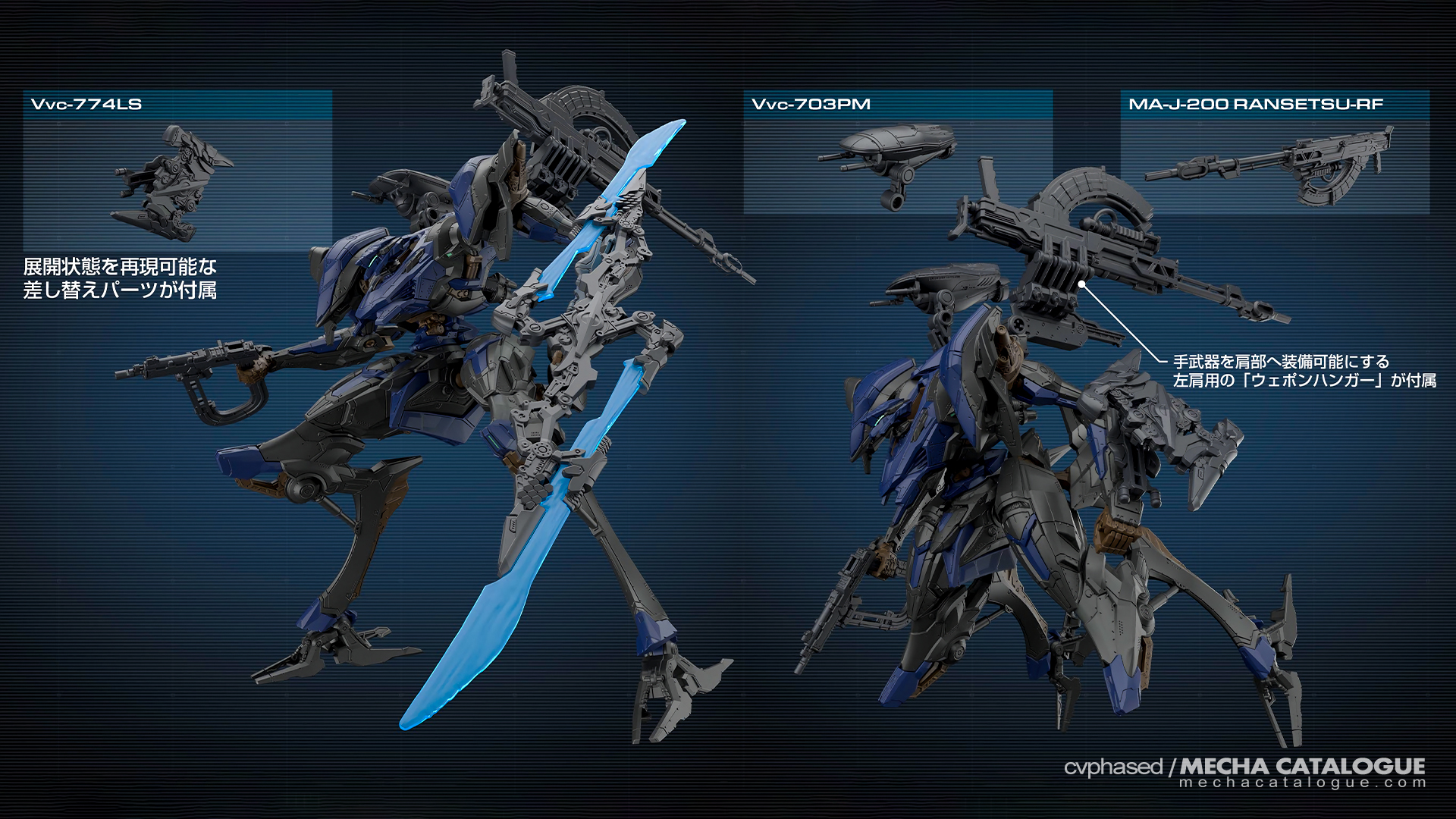 30MM “Armored Core VI” Kits Finally Revealed! Nightfall and Steel