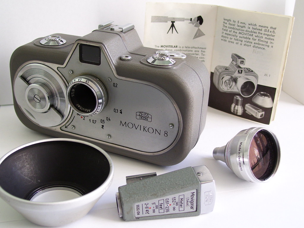 Zeiss Ikon Movikon 8 | The Movikon 8 is a 8mm movie camera w… | Flickr