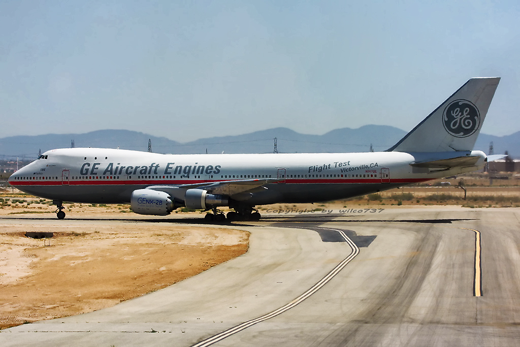 GE Aircraft Engines Boeing 747-100 at VCV (N747GE) | Flickr