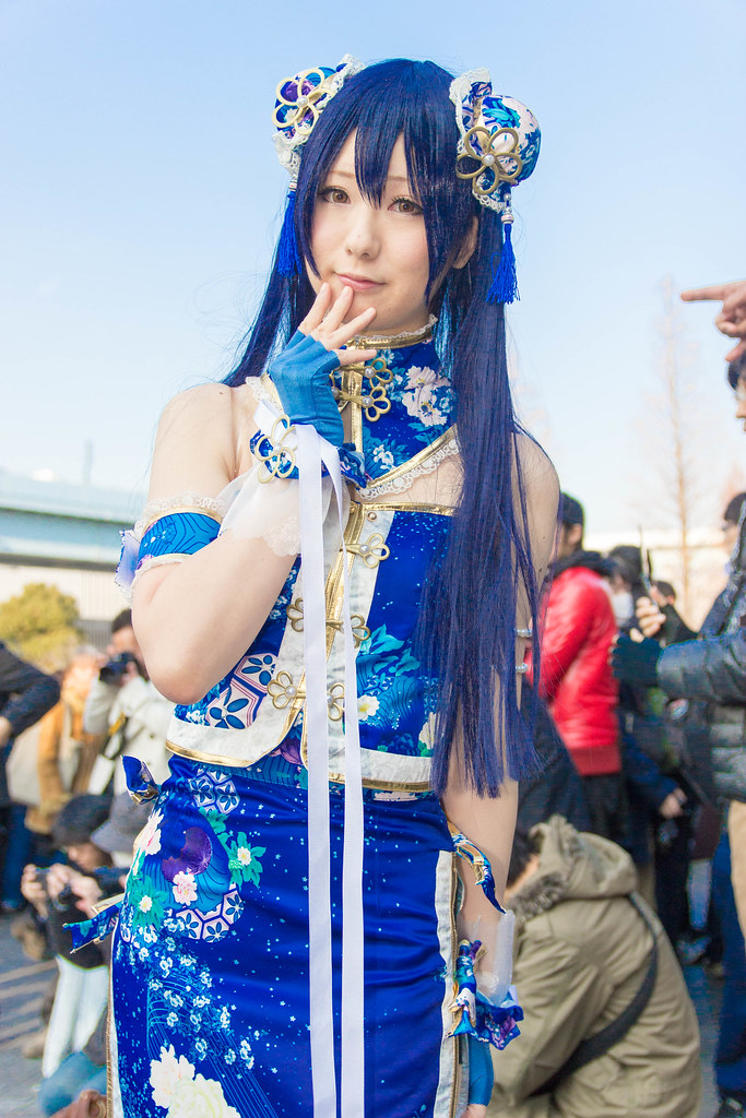 ラブライブ 園田海未 チャイナドレス編 | 色羽あきさん(本人承諾済み