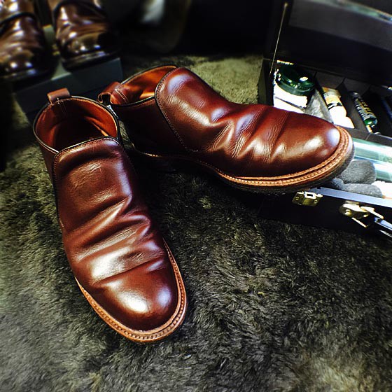 オールデン1262ゴアチャッカブーツのエイジング : NATORIYAのブログ