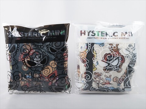 HYSTERIC MINI 2WAY TOTE↔BACKPACK BOOK 全2種 : ききらら☆雑誌付録