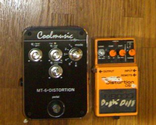 重金属の歪みをゲット！Coolmusic MT-6・DISTORTION なかなかスゲー