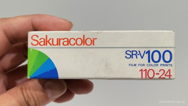 1988/昭和63/小西六/Sakuracolor/サクラカラー/SR-V100/110フィルム