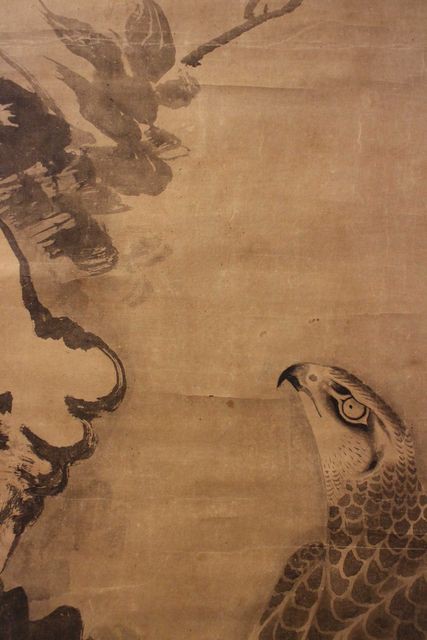 忘れられた江戸人物誌554 曽我そが二直庵にちょくあん-1656-筆水墨樹上