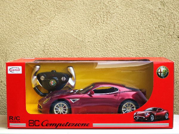 アルファロメオ 8C ラジコン 1/14 : ビークロス好きの変なおじさん日記