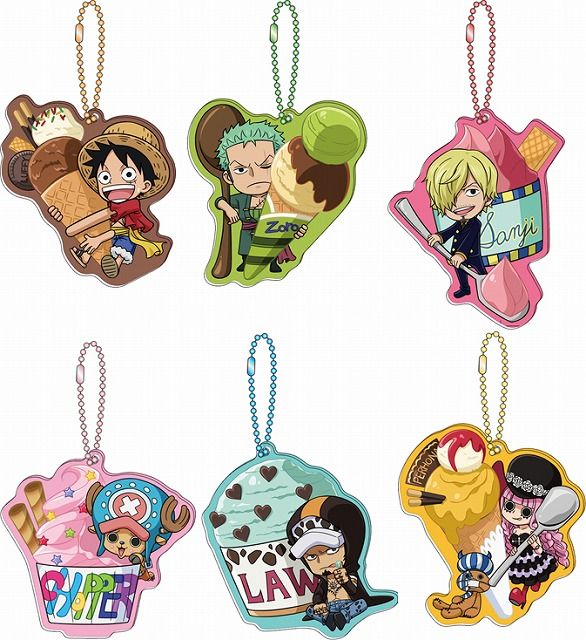 ペローナ】ONE PIECE ベースショップ アクリルキーホルダー ワンピース