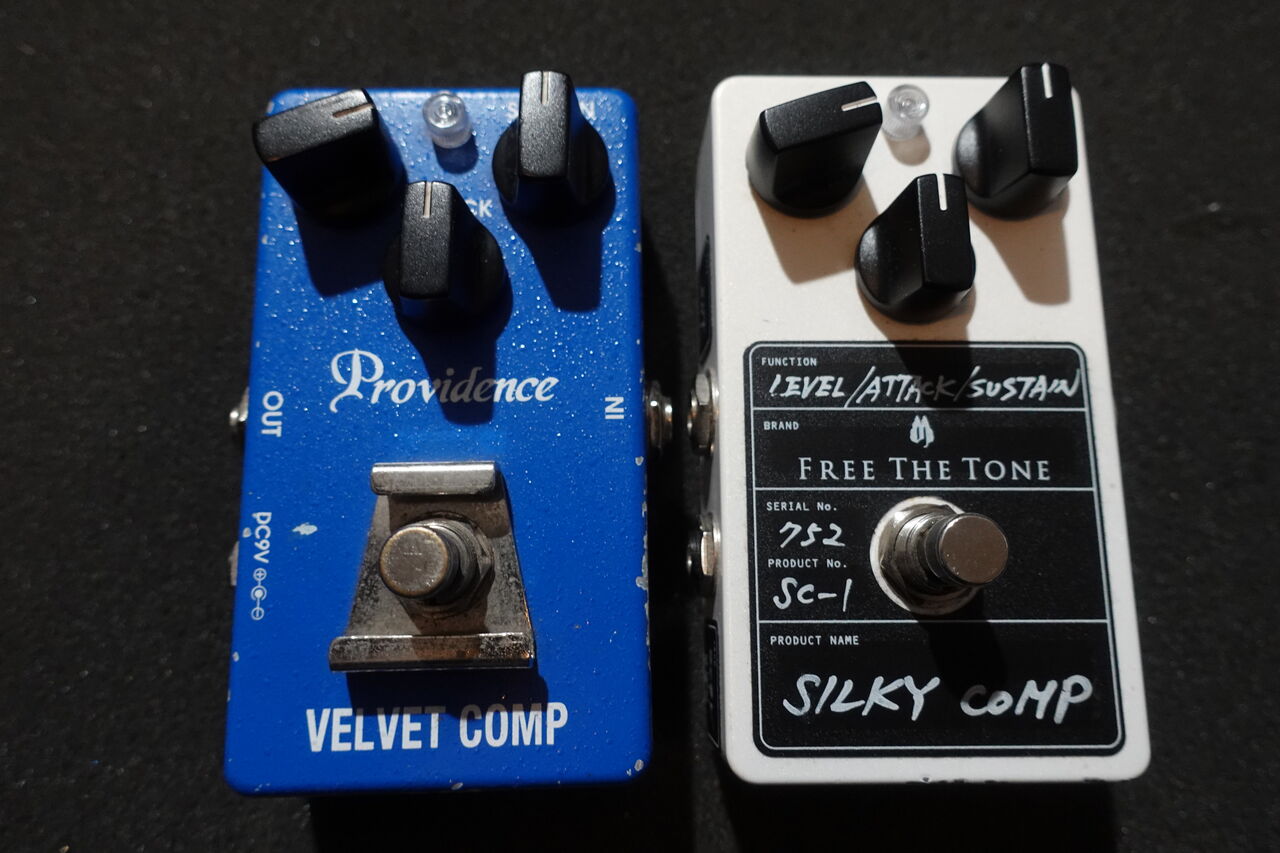 ProvidenceのVelvet Comp（VLC-1）とBuddaのワウでキレッキレの