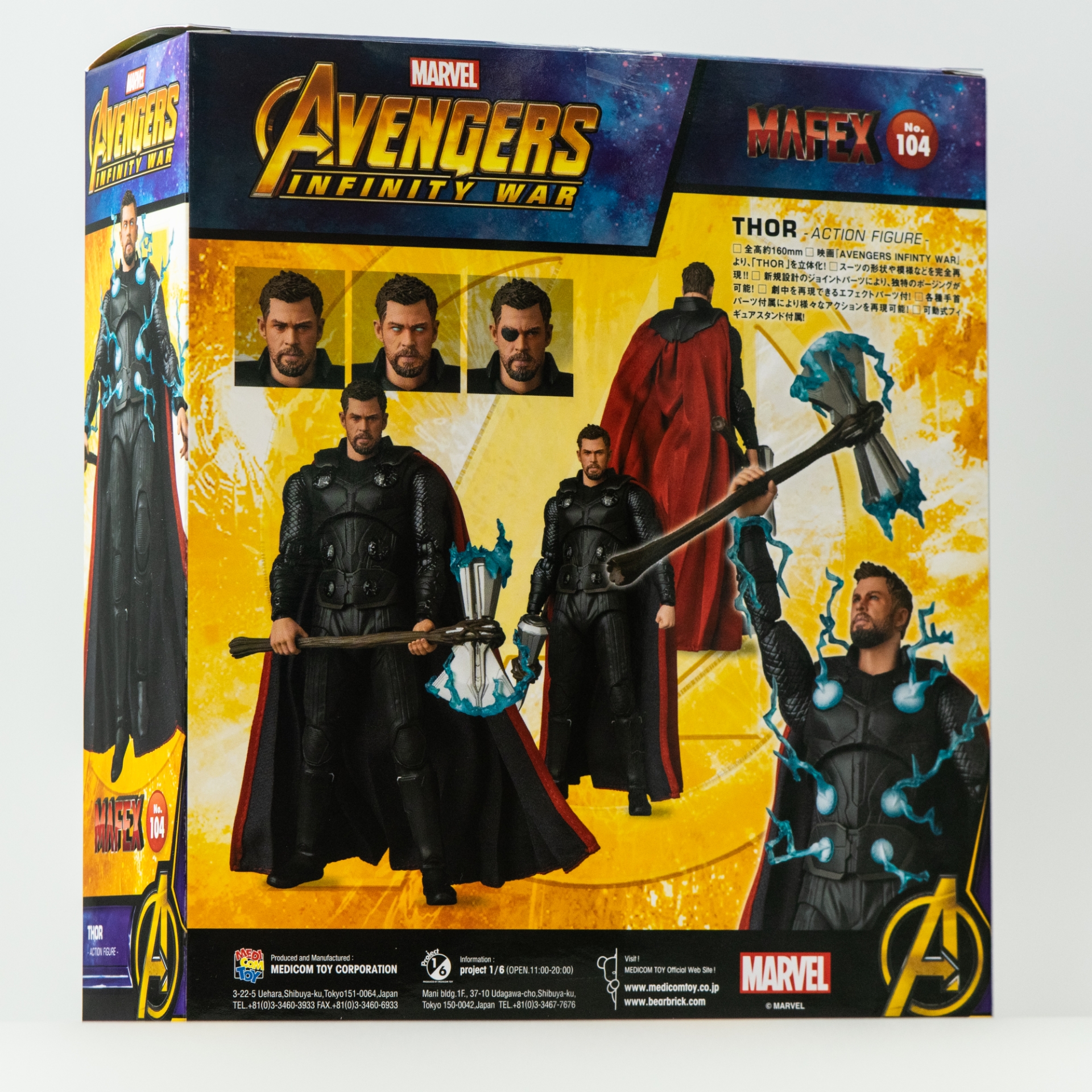 レビュー】MAFEX ソー （アベンジャーズ/インフィニティ・ウォー