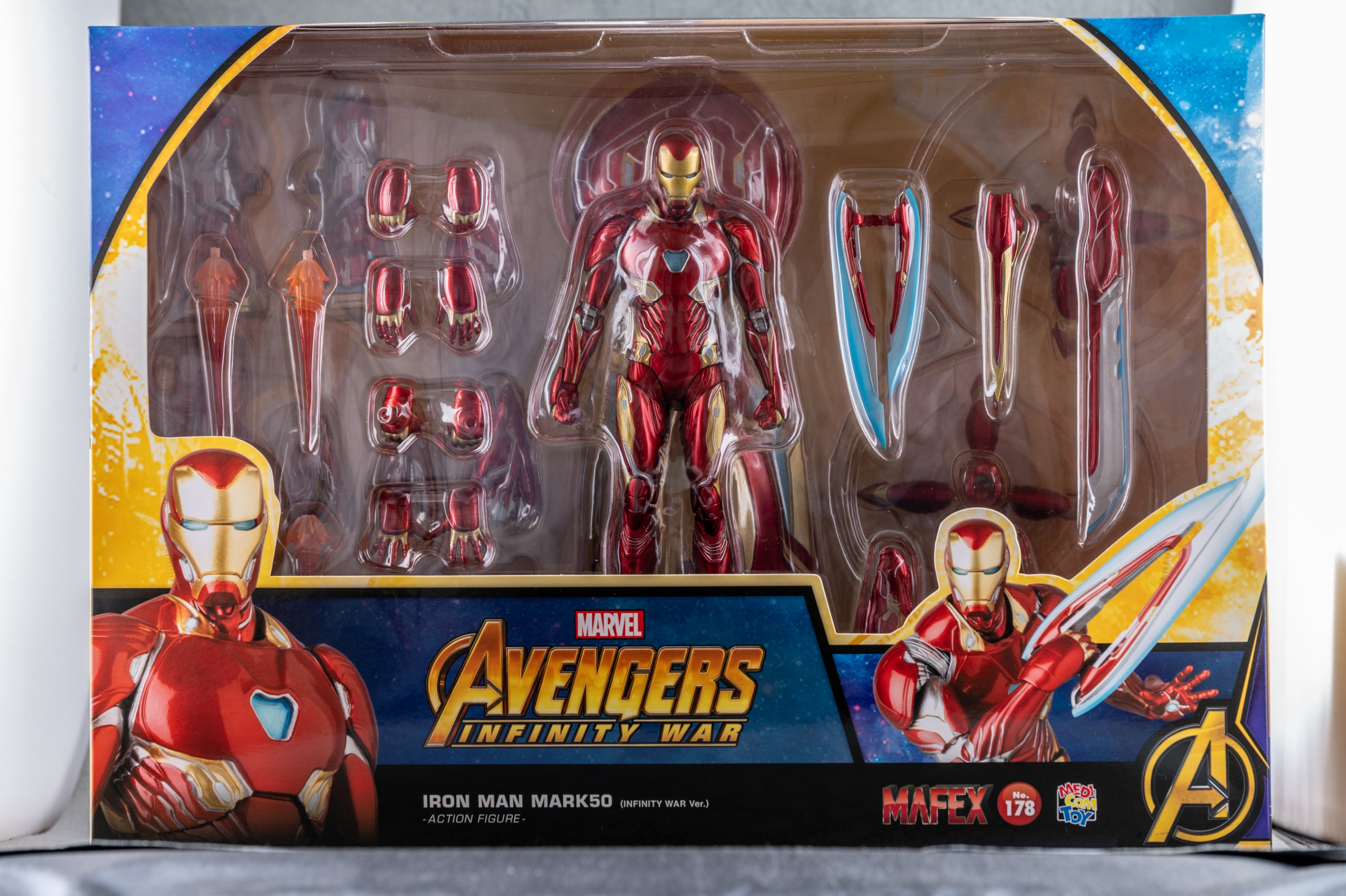 レビュー】MAFEX アイアンマン マーク50 (INFINITY WAR Ver.) : 関節