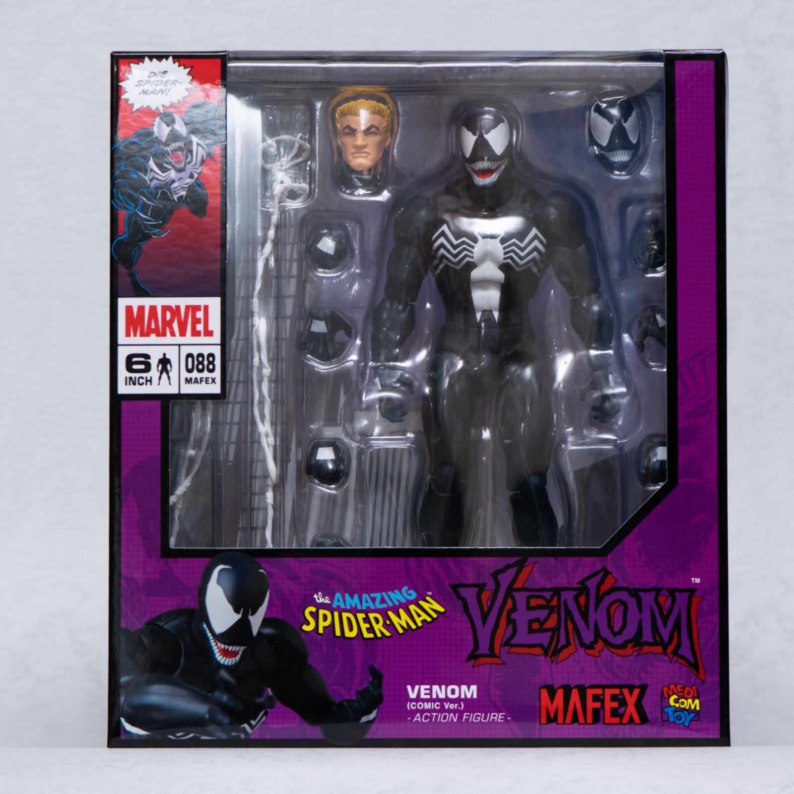 レビュー】MAFEX ヴェノム(COMIC ver.) : 関節フィギュア庫