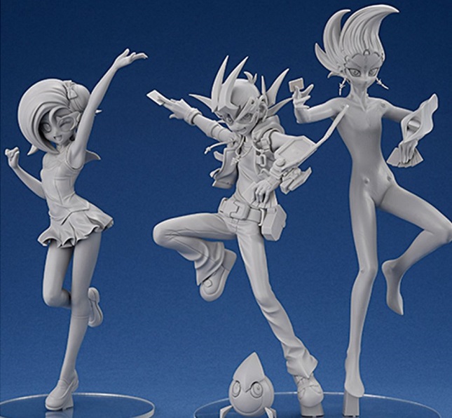 遊戯王ZEXAL『九十九遊馬・アストラル・観月小鳥』1/7スケール