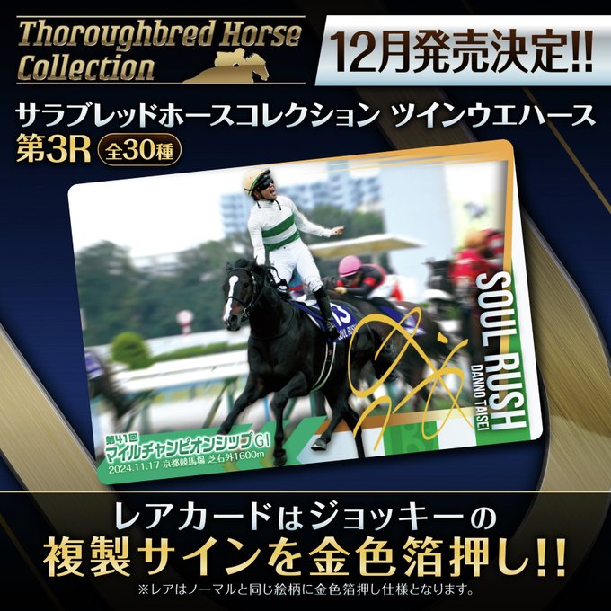 サラブレッドホースコレクション ツインウエハース 第3R【シリアル