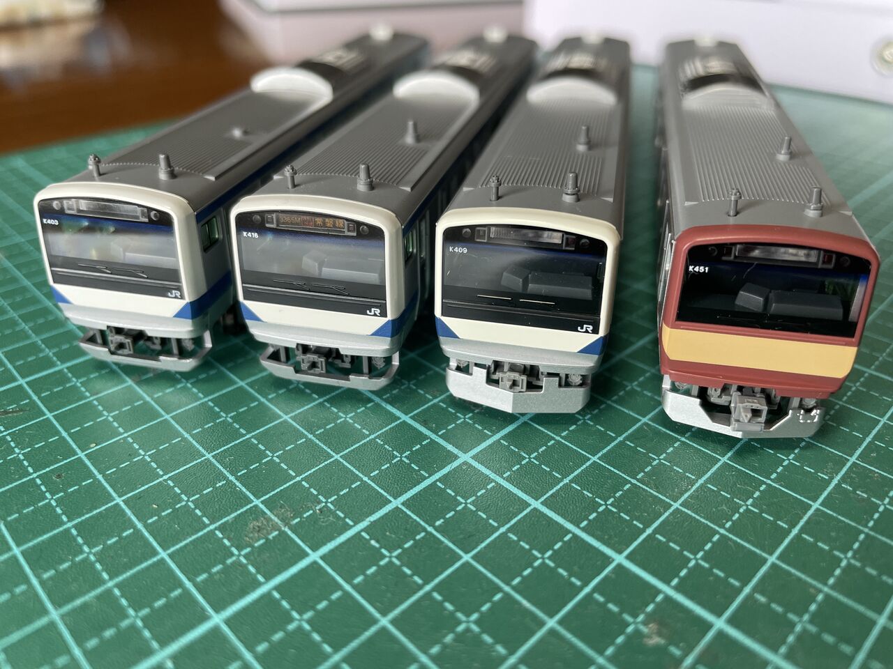 KATO E531系常磐線・上野東京ライン 製品レビュー その1 : 鉄道模型を