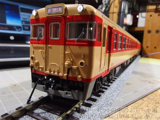 KATO HO キハ58形 入線整備の続き : クローゼットの中の鉄道模型