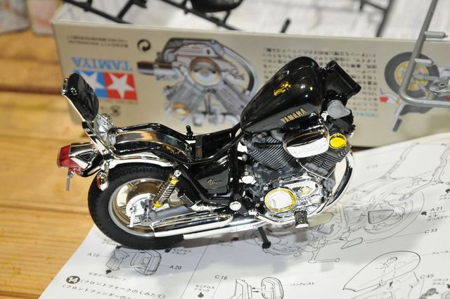 プラモデル タミヤ 1/12 YAMAHA XV1000 ビラーゴ Vol.6 : クローゼット