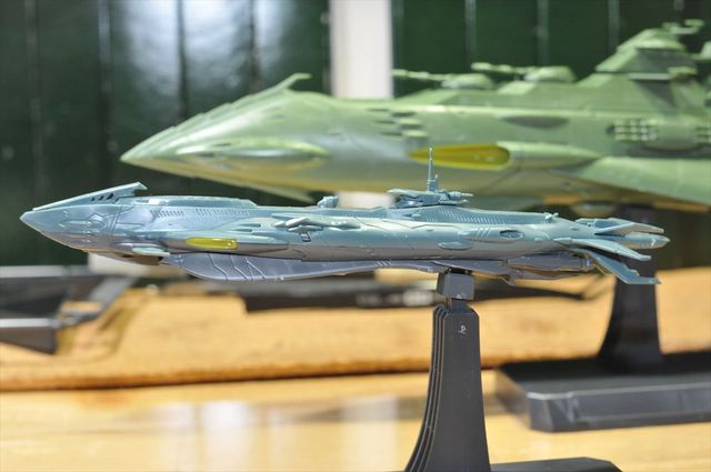ヤマト2199 ガミラス艦セット3 次元潜航艦 UX-01 : クローゼットの中の
