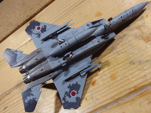 技MIX 空自F-15J 第303飛行隊 創設60周年 塗装詳細について