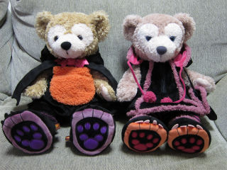 ダッフィーのお着替え-ハロウィン2013 : PHOTO日記