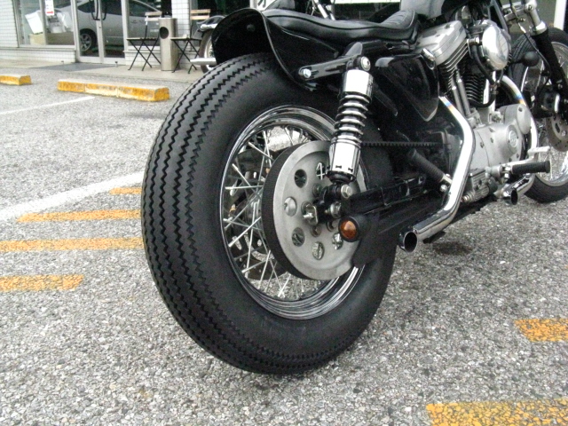 2000年式XL1200S 前後ホイール＆タイヤ ビンテージカスタム