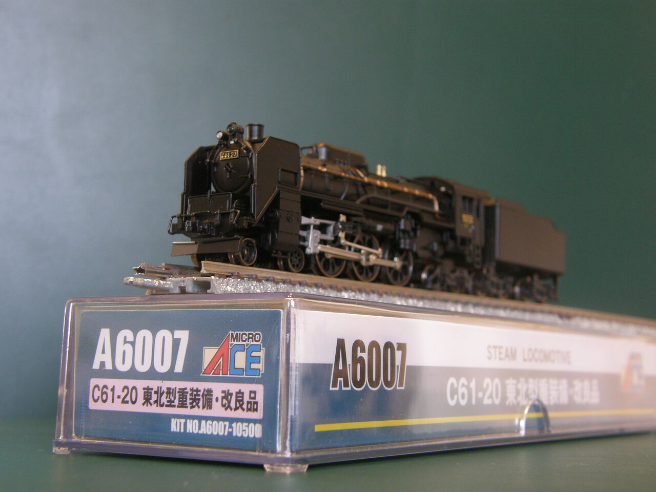 新規入線車両（マイクロエース C61-20 東北型重装備・改良品