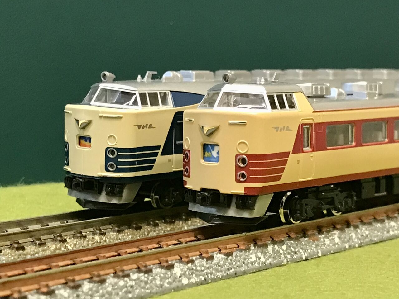 KATOの「485系」と「583系」（初代製品）を並べてみました。 : エヌゲ