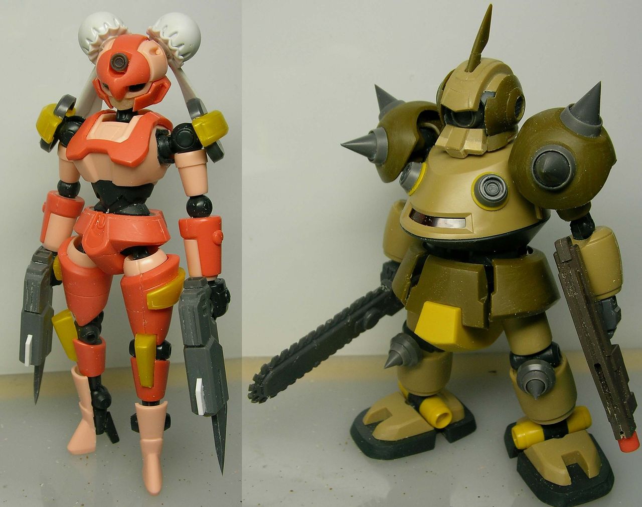 LBX デクー改とクノイチ : エンダー模型同好会