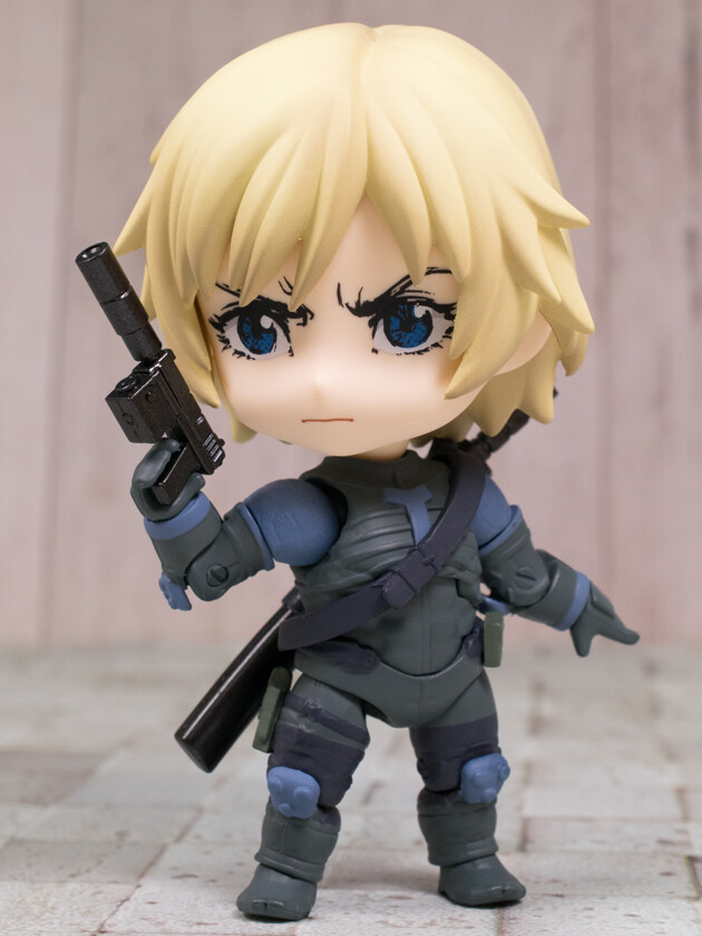 レビュー ねんどろいど METAL GEAR SOLID2: SONS OF LIBERTY 雷電 MGS2