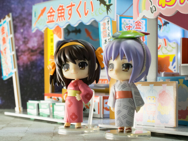 レビュー ねんどろいどぷち ハルヒ夏祭りセット「涼宮ハルヒ」「長門