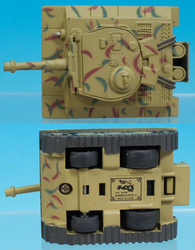 レビュー ちびっこコンバットチョロQ ティーガーⅠ / Ⅳ号戦車