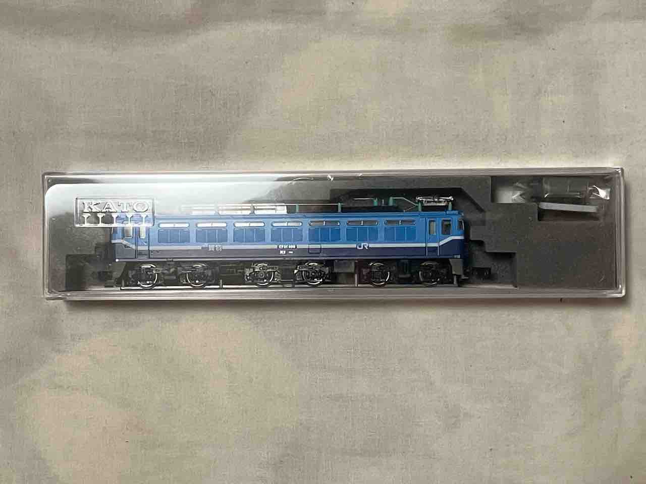 KATO EF81 408 JR貨物試験塗装 入線 : 夏島鉄道